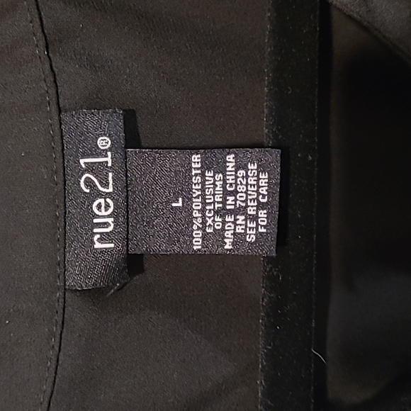 Black sheer blouse - Picture 5 of 5